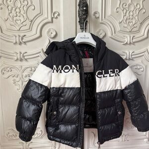 Moncler Two-Tone Hooded Jacket